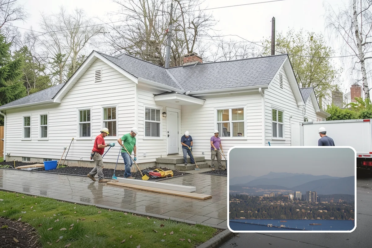 Cedar Siding Installation in Medina, King County, WA - Iconic Northwest look with natural grain and tone