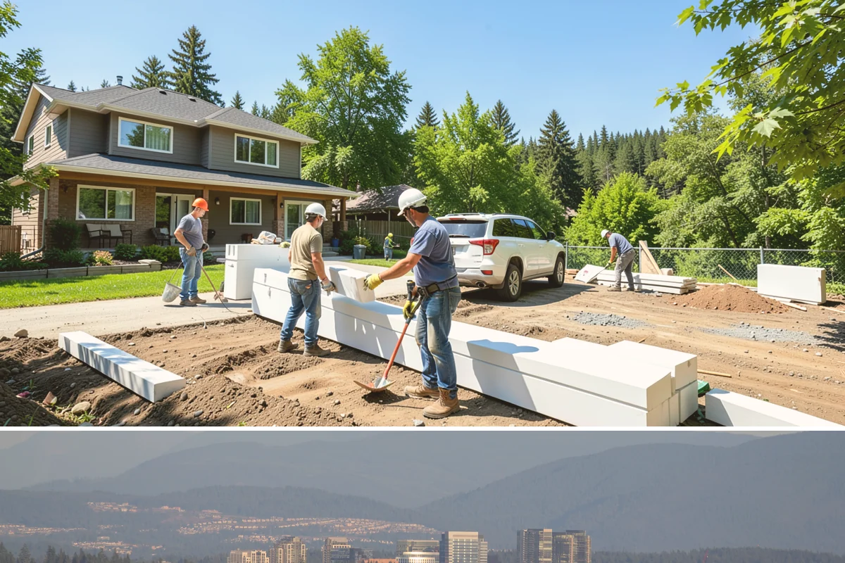 Cedar Siding Installation in Medina, King County, WA - Late spring and summer allow finishes to cure properly and boards to acclimate before the wet season returns.