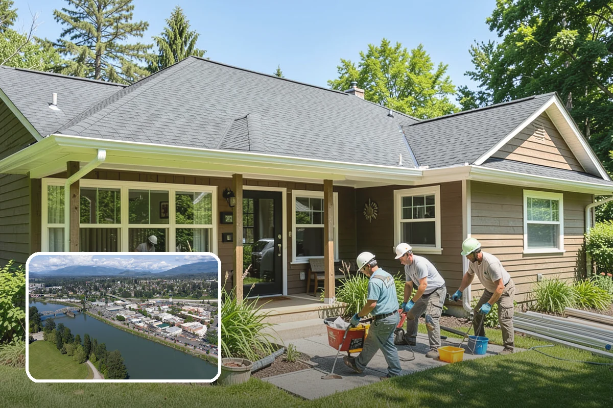 Cedar Siding Installation in Mount Vernon, Skagit County, WA - Iconic Northwest look with natural grain and tone