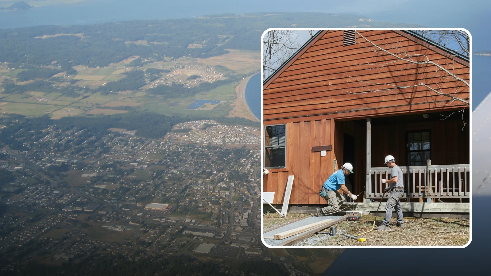 Cedar Siding Installation in Oak Harbor, Island County, WA - We install natural cedar siding that brings warm, classic Northwest character to homes across the Puget Sound.