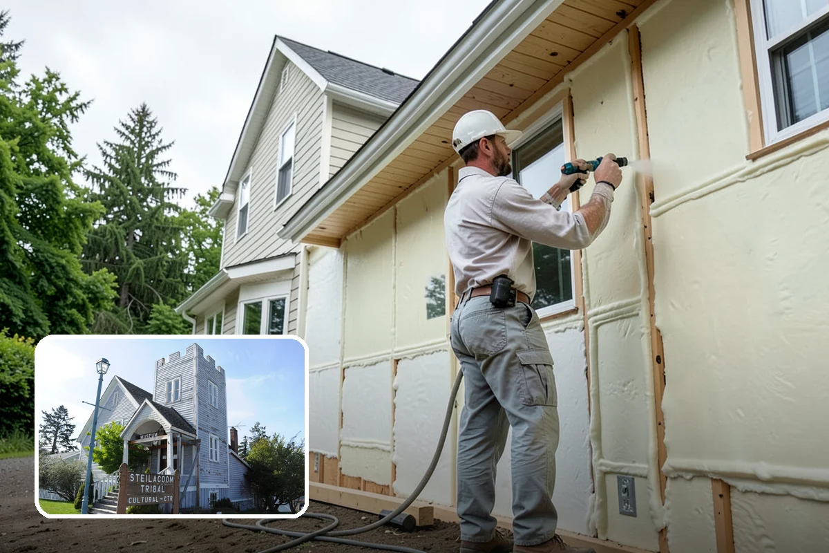Cedar Siding Installation in Steilacoom, Pierce County, WA - Iconic Northwest look with natural grain and tone