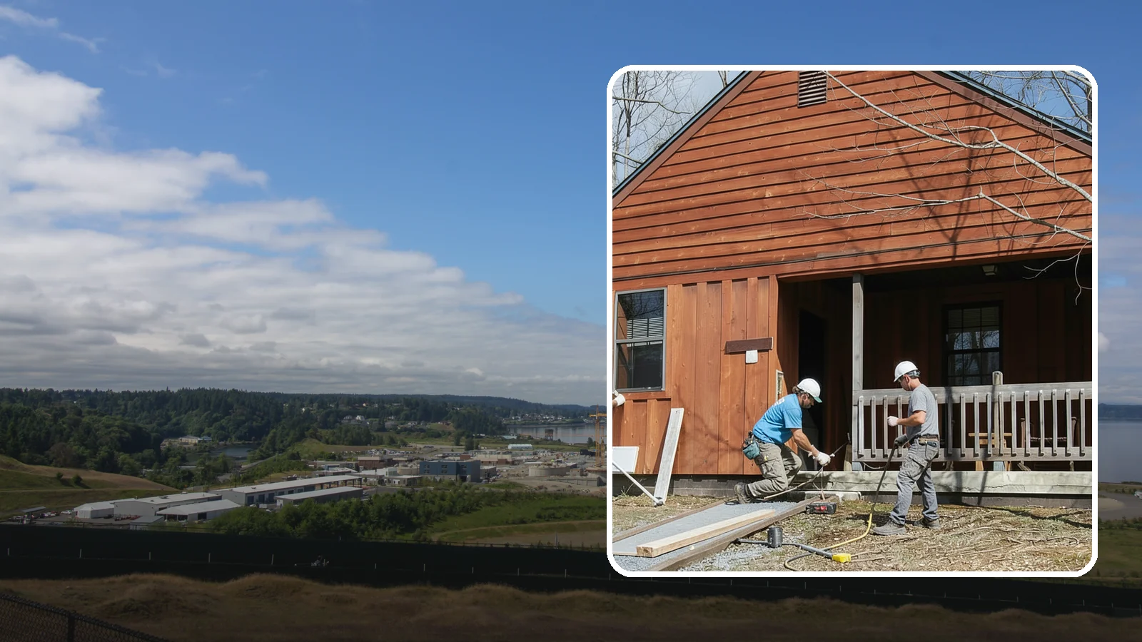 Cedar Siding Installation in University Place, Pierce County, WA - We install natural cedar siding that brings warm, classic Northwest character to homes across the Puget Sound.