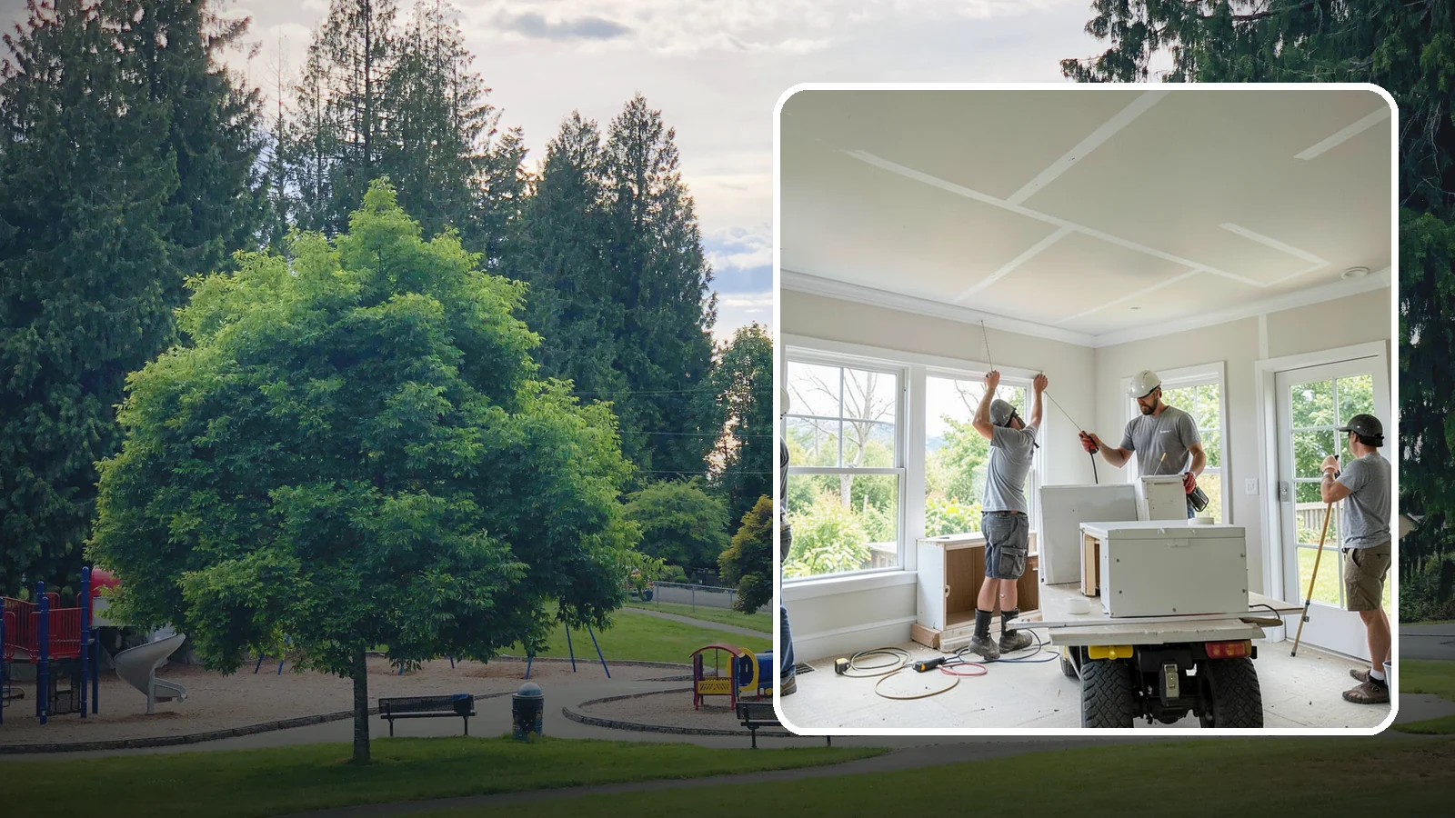 Ceiling Drywall Installation in Bonney Lake, Pierce County, WA - Ceiling drywall installation hangs and finishes overhead board for flat, solid ceilings.