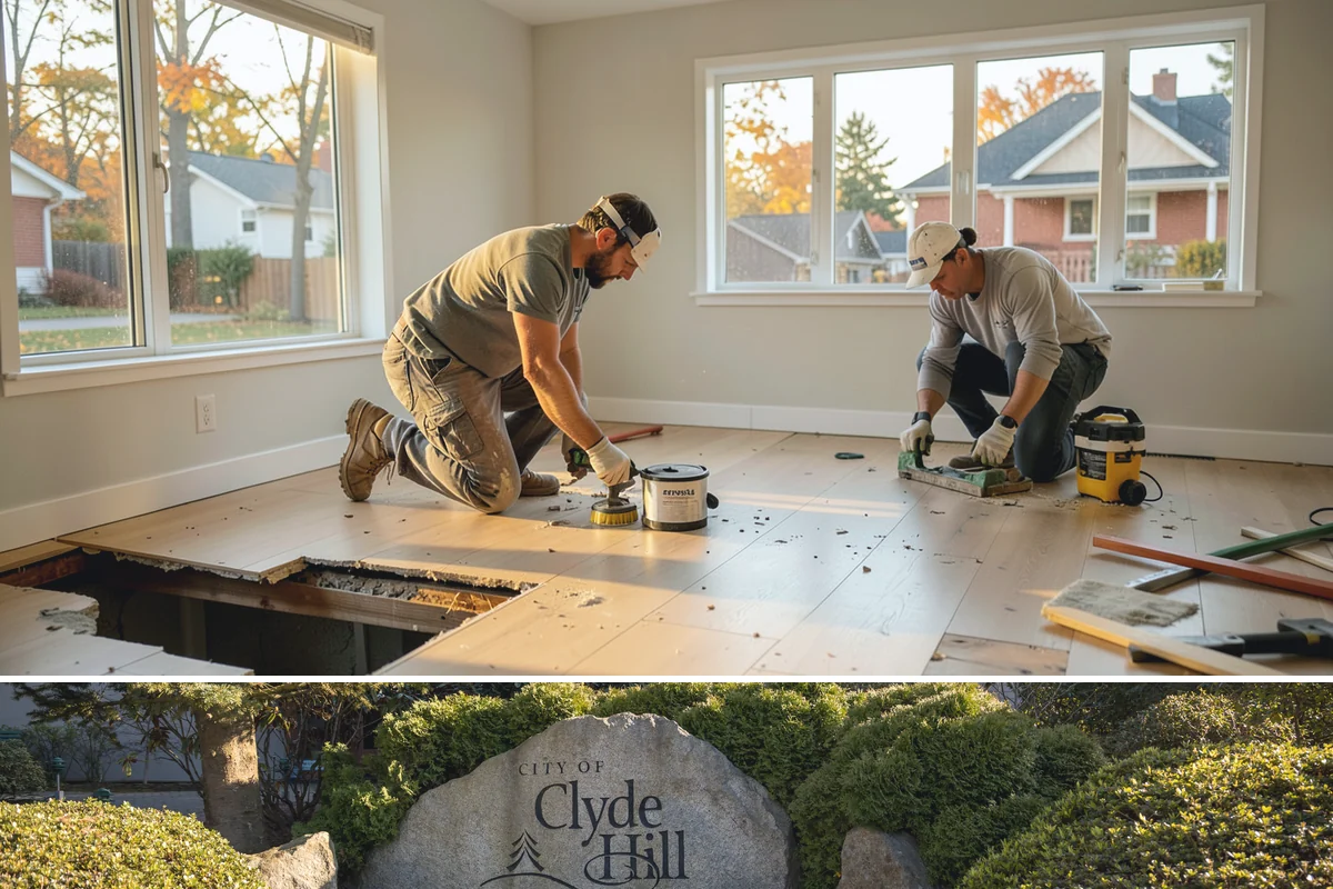 Ceiling Drywall Installation in Clyde Hill, King County, WA - Ceiling drywall is indoor work suited to every season, including the rainy winter months.