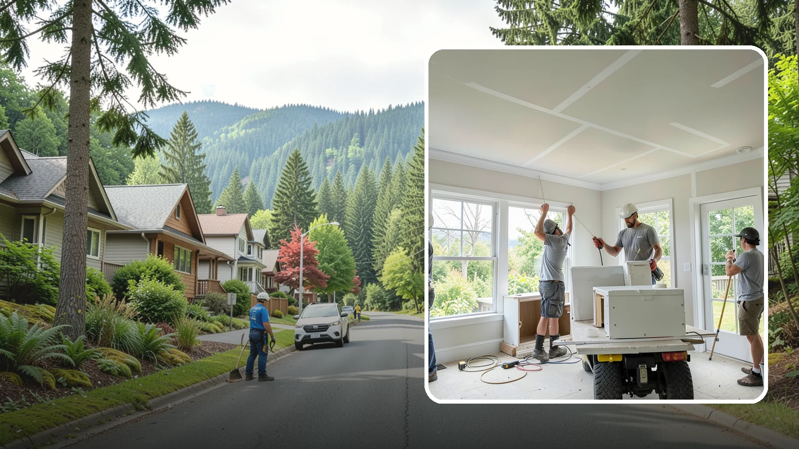 Ceiling Drywall Installation in Darrington, Snohomish County, WA - Ceiling drywall installation hangs and finishes overhead board for flat, solid ceilings.