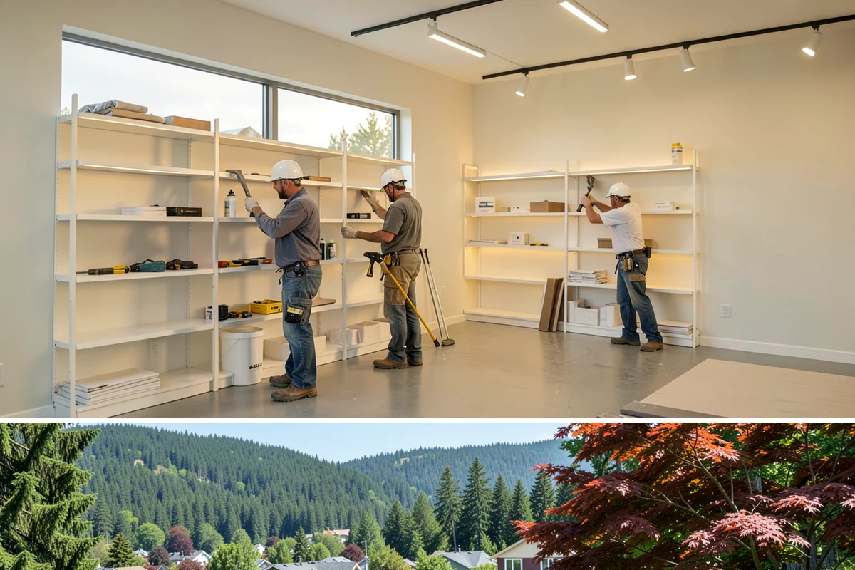 Ceiling Drywall Installation in Index, Snohomish County, WA - Ceiling drywall is indoor work suited to every season, including the rainy winter months.