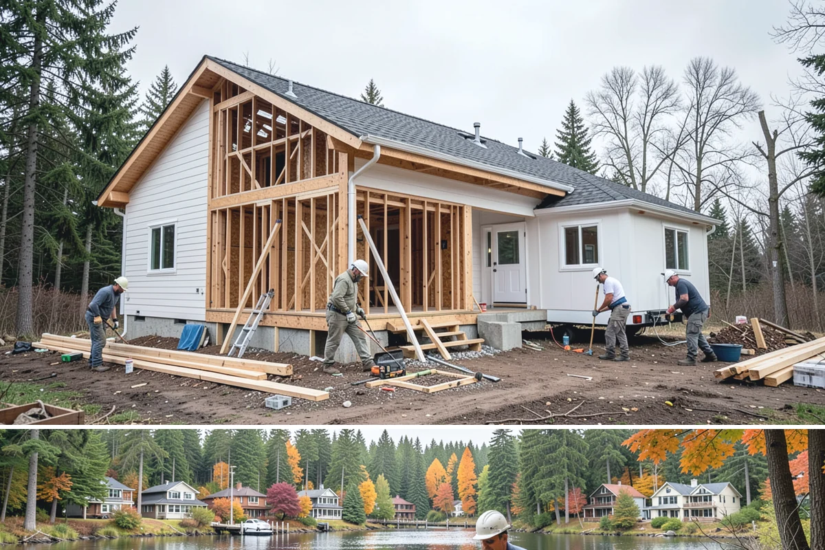 Ceiling Drywall Installation in La Conner, Skagit County, WA - Ceiling drywall is indoor work suited to every season, including the rainy winter months.