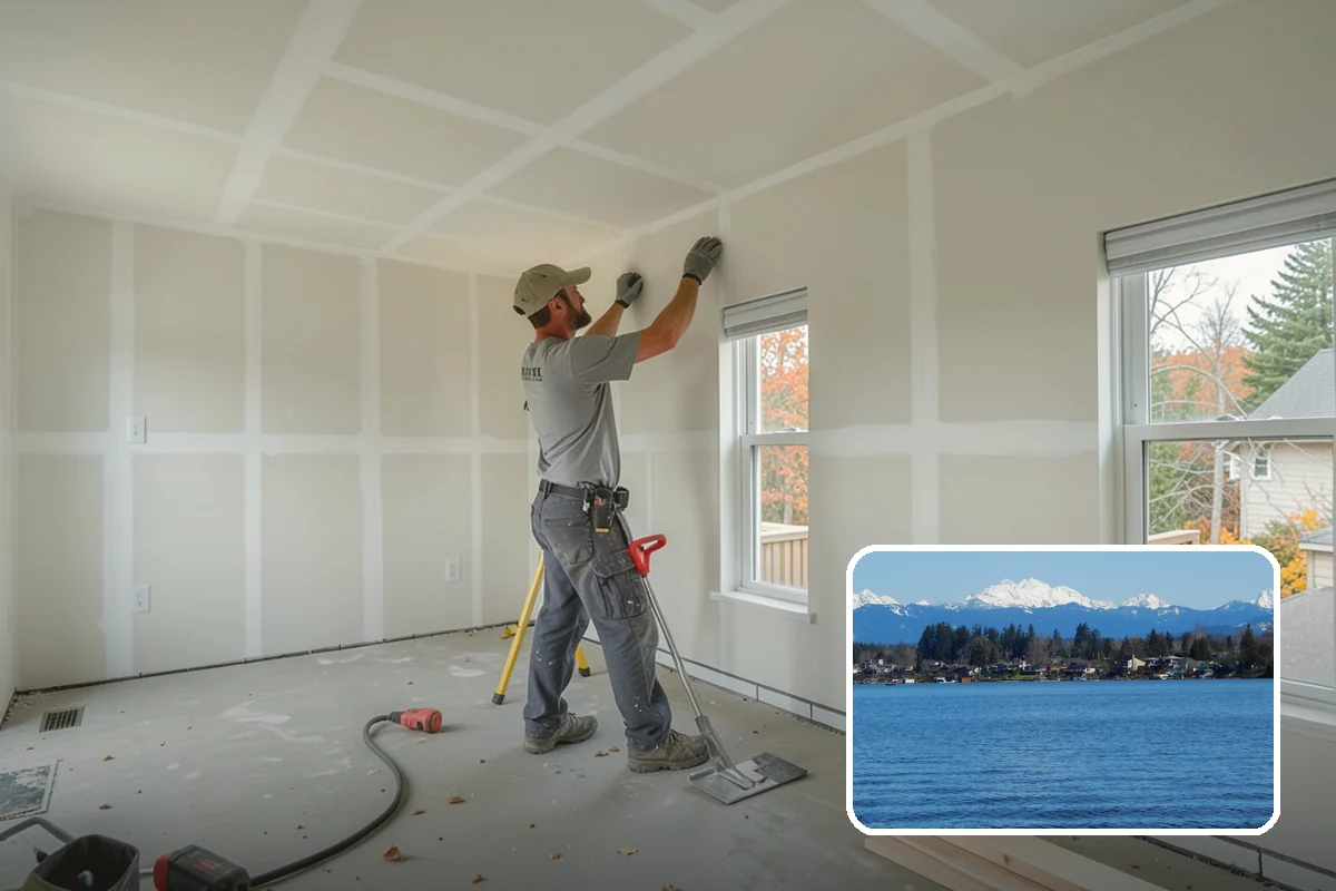Ceiling Drywall Installation in Lake Stevens, Snohomish County, WA - Sag-resistant hanging for flat, lasting ceilings
