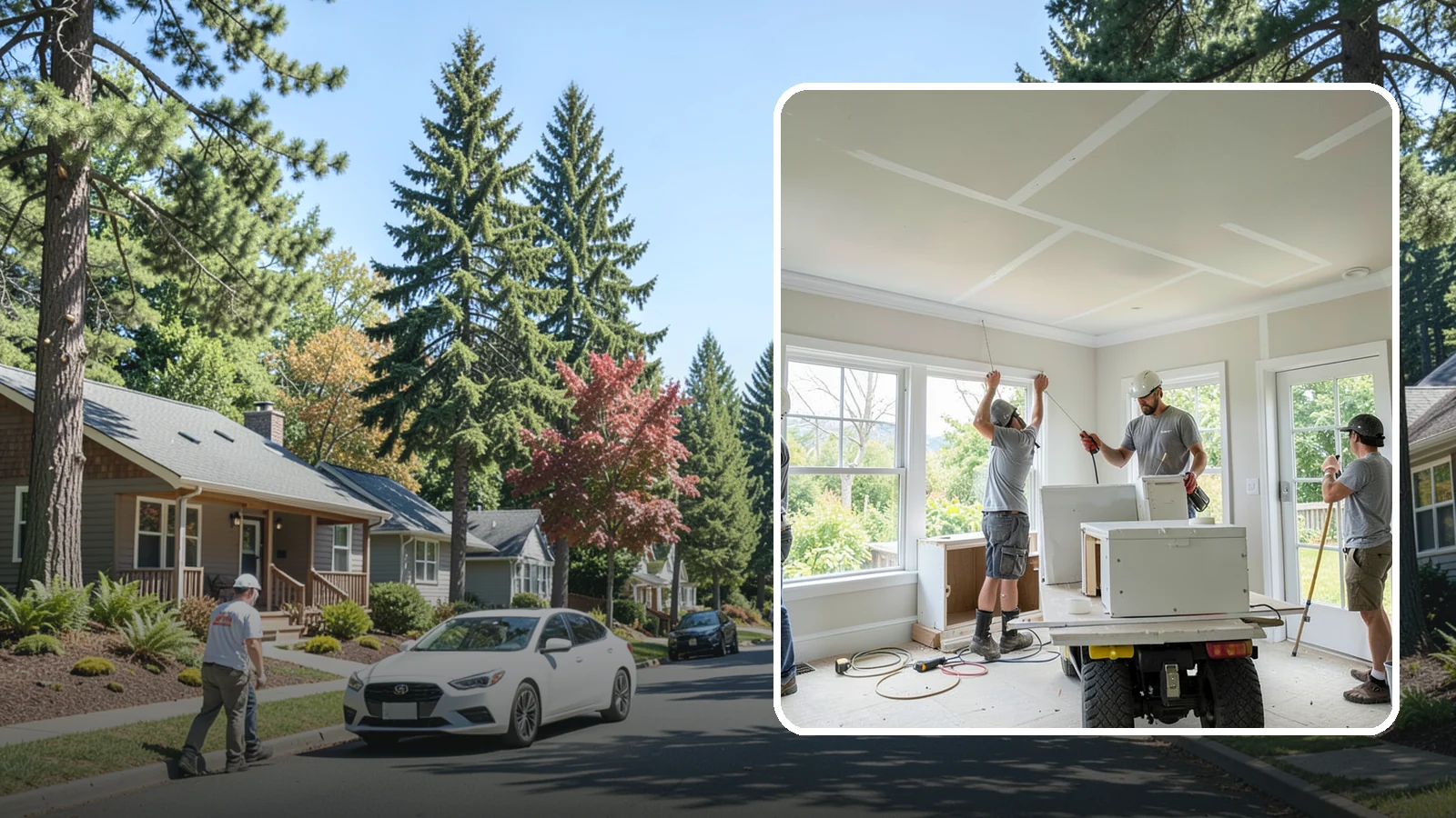 Ceiling Drywall Installation in Orting, Pierce County, WA - Ceiling drywall installation hangs and finishes overhead board for flat, solid ceilings.