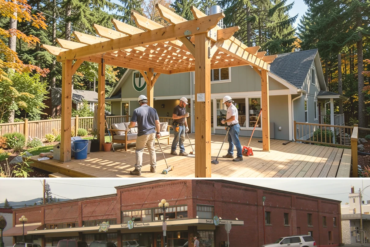 Ceiling Drywall Installation in Sedro-Woolley, Skagit County, WA - Ceiling drywall is indoor work suited to every season, including the rainy winter months.