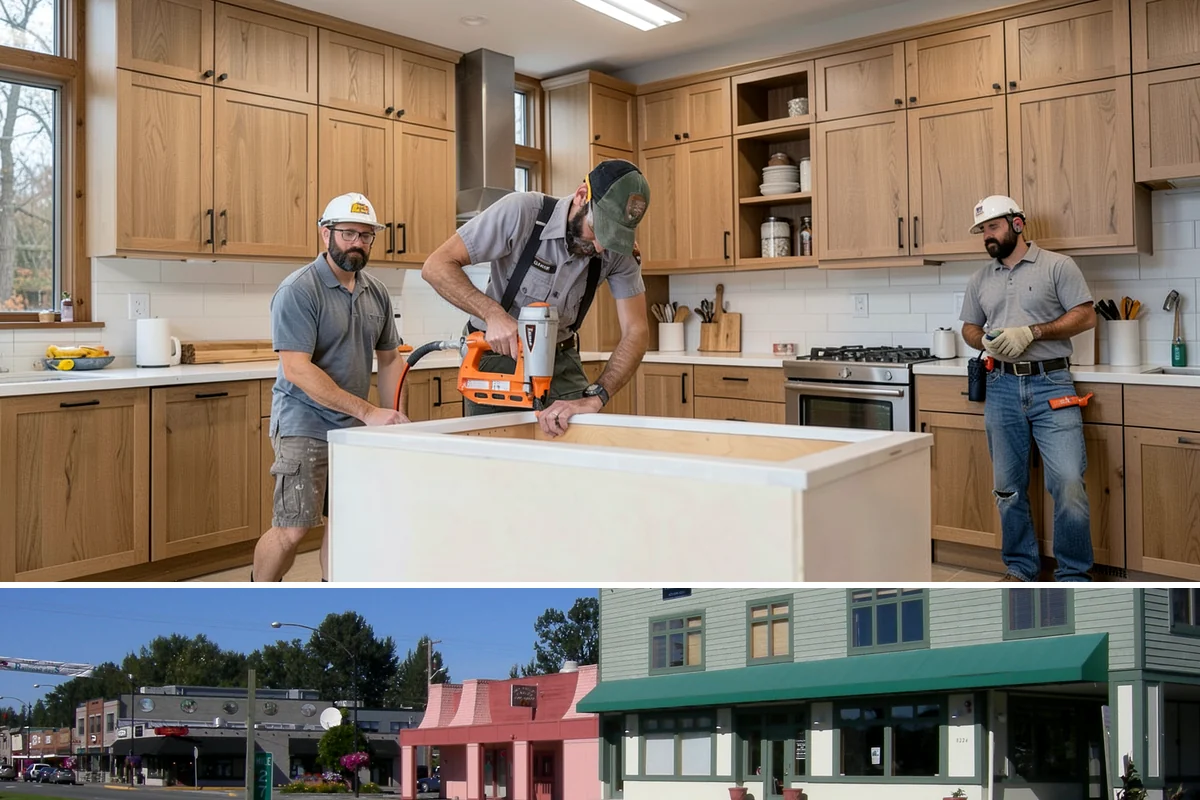 Ceiling Drywall Installation in Snoqualmie, King County, WA - Ceiling drywall is indoor work suited to every season, including the rainy winter months.