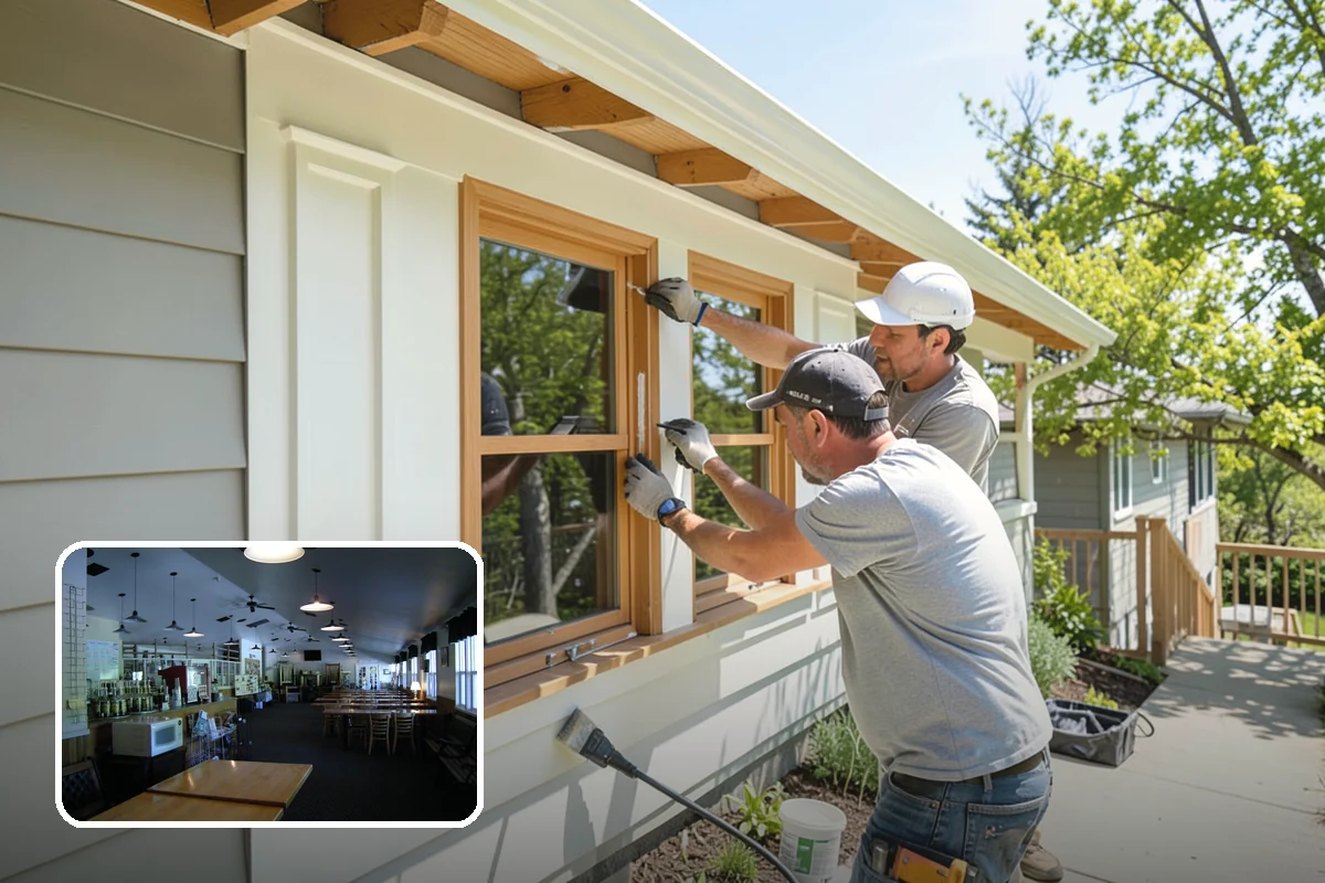 Ceiling Fan Installation in Black Diamond, King County, WA - Fan-rated box safely supports weight and motion