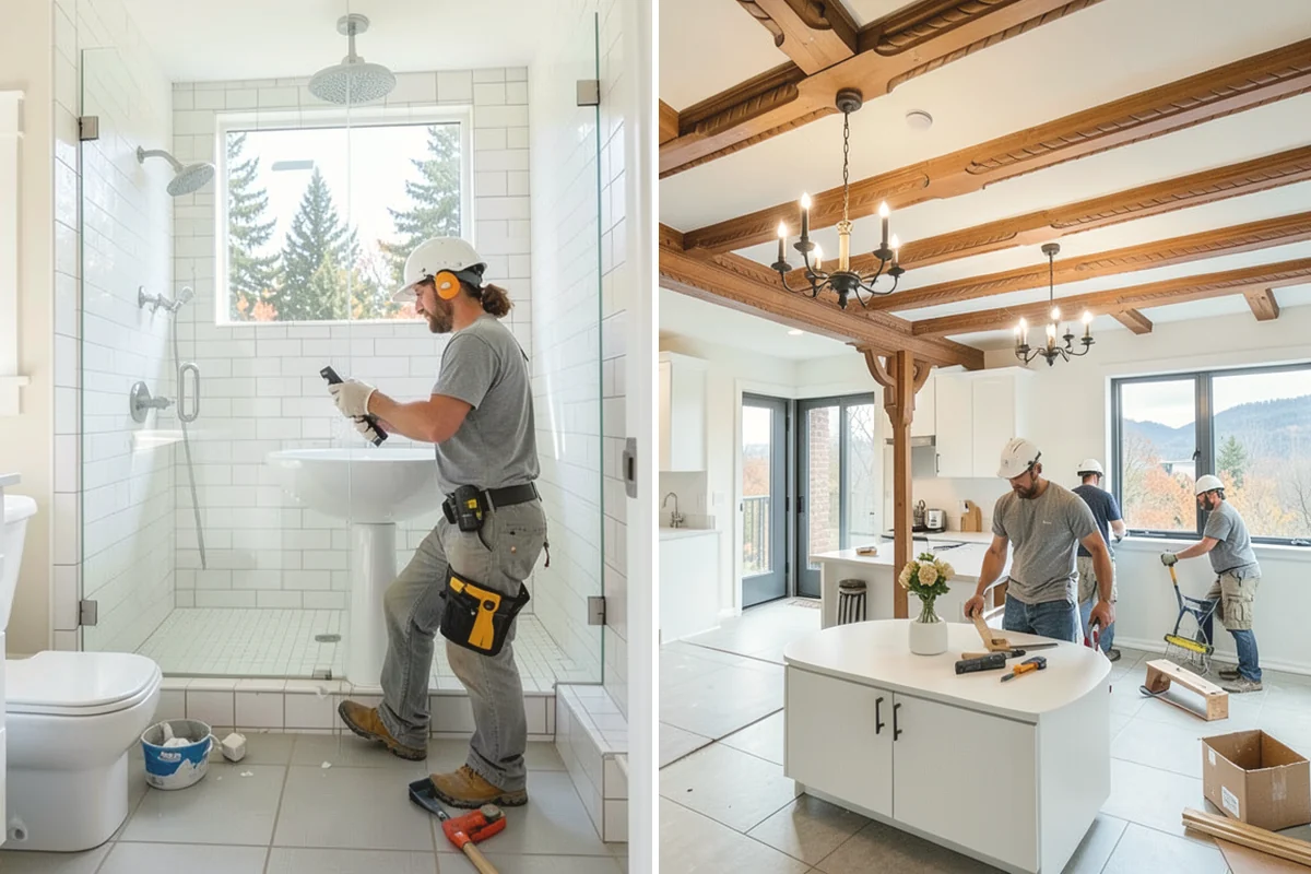 Ceiling Fan Installation in Black Diamond, King County, WA - Verify or install a fan-rated support box