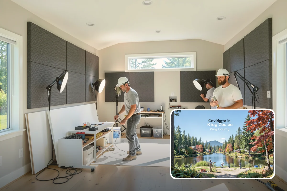 Ceiling Fan Installation in Covington, King County, WA - Fan-rated box safely supports weight and motion