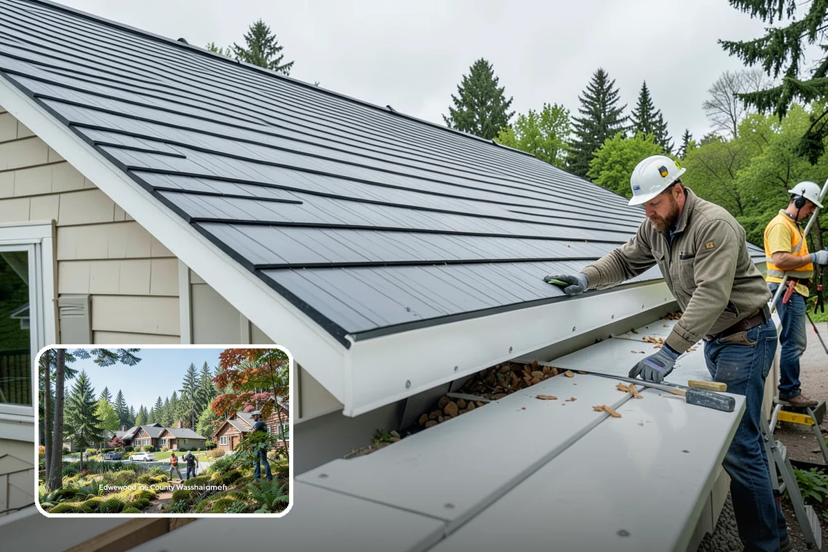 Ceiling Fan Installation in Edgewood, Pierce County, WA - Fan-rated box safely supports weight and motion