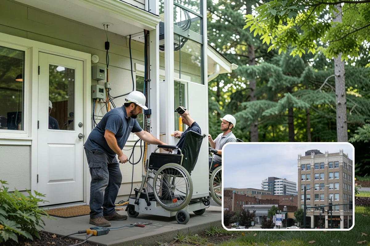 Ceiling Fan Installation in Everett, Snohomish County, WA - Fan-rated box safely supports weight and motion