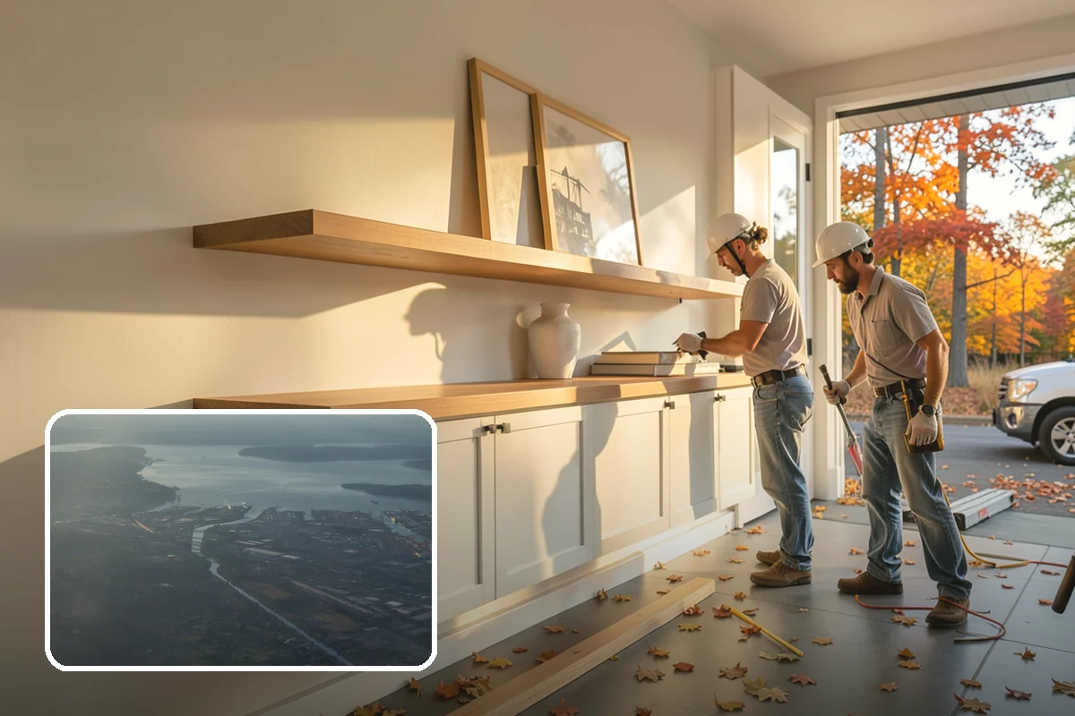 Ceiling Fan Installation in Fife, Pierce County, WA - Fan-rated box safely supports weight and motion