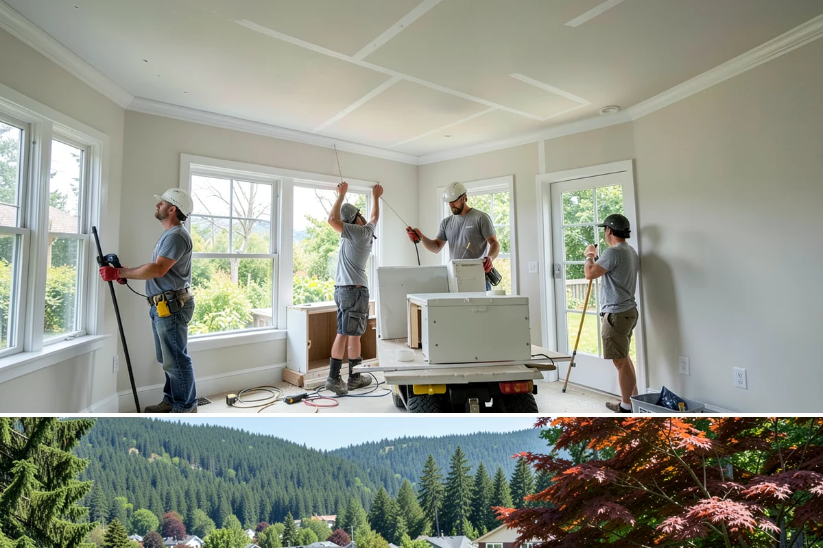 Ceiling Fan Installation in Index, Snohomish County, WA - Installing before summer maximizes cooling comfort, though fans aid heat circulation in winter too.