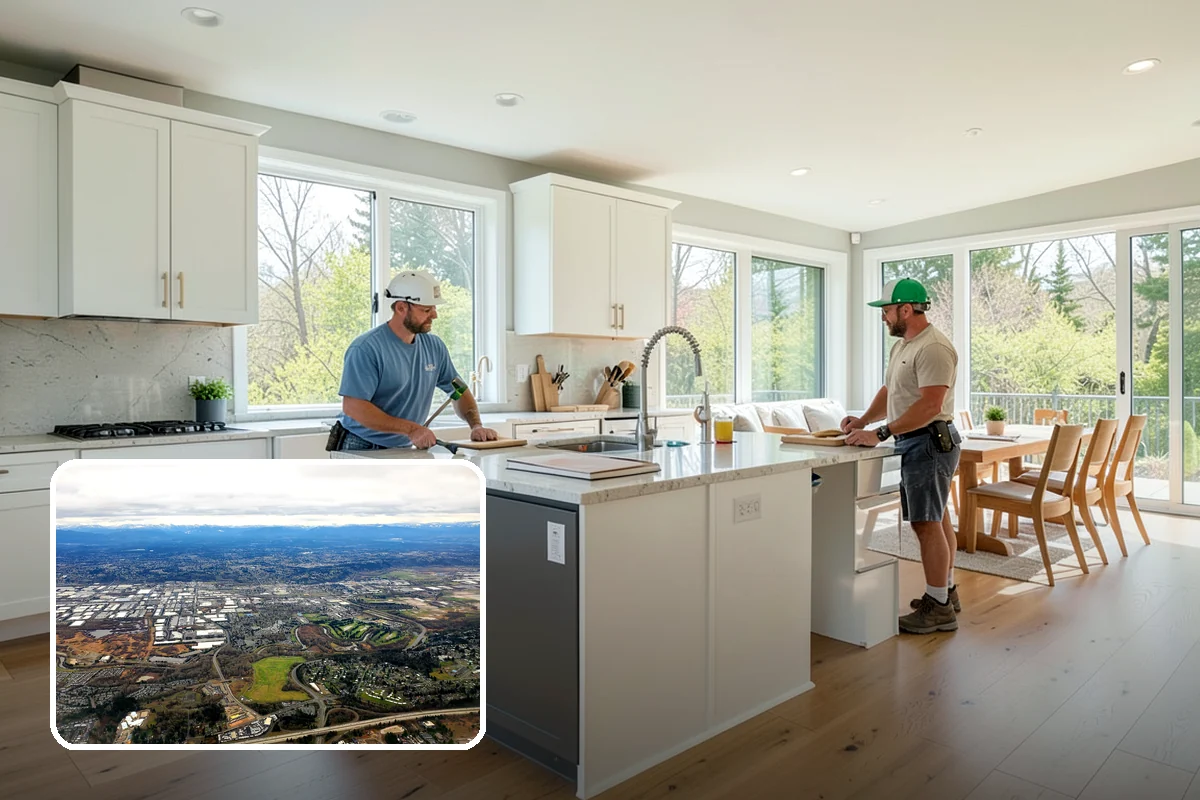Ceiling Fan Installation in Kent, King County, WA - Fan-rated box safely supports weight and motion