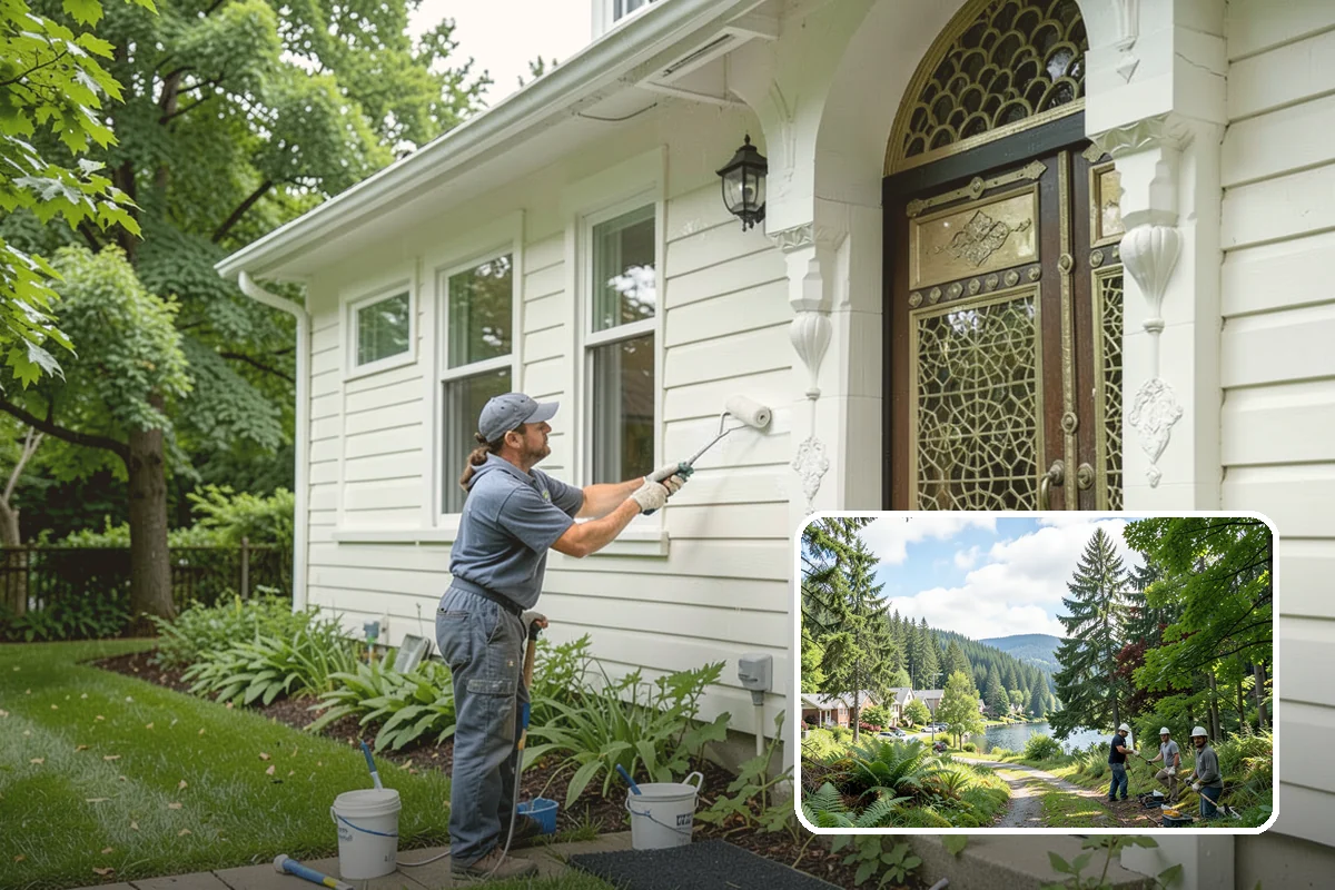 Ceiling Fan Installation in Lake Forest Park, King County, WA - Fan-rated box safely supports weight and motion