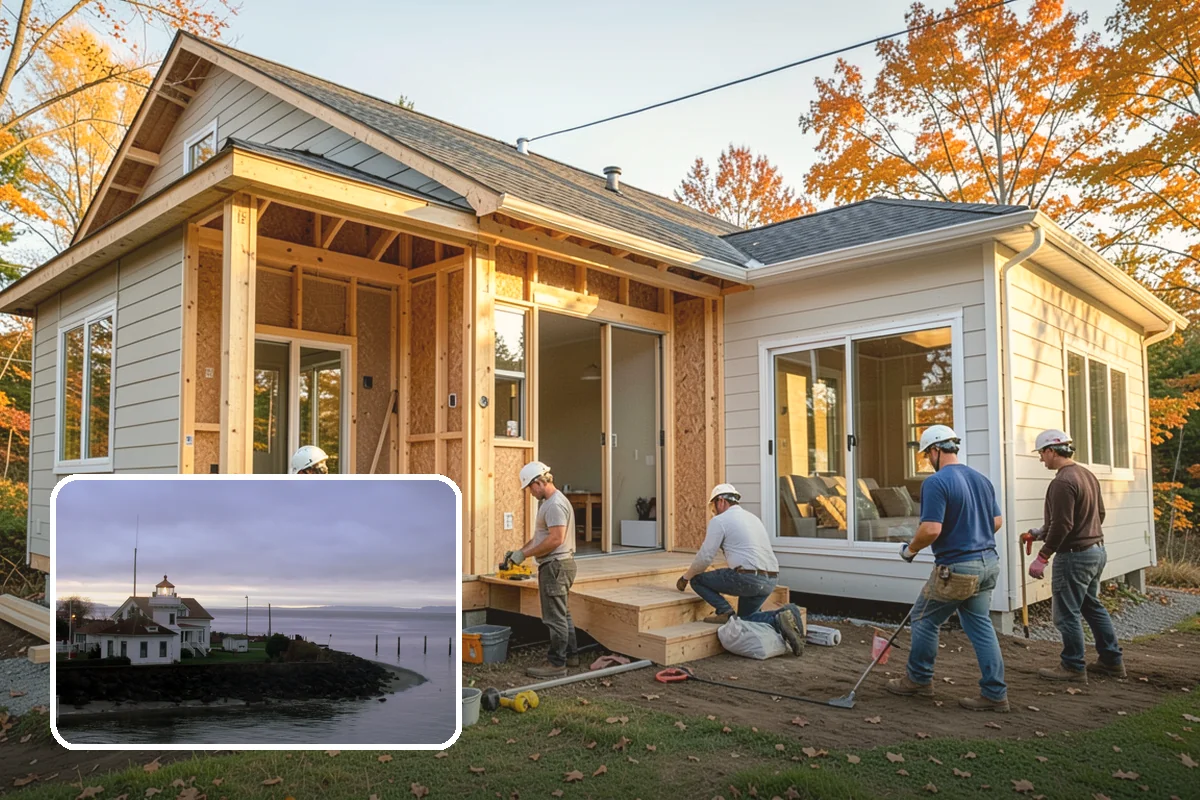 Ceiling Fan Installation in Mukilteo, Snohomish County, WA - Fan-rated box safely supports weight and motion