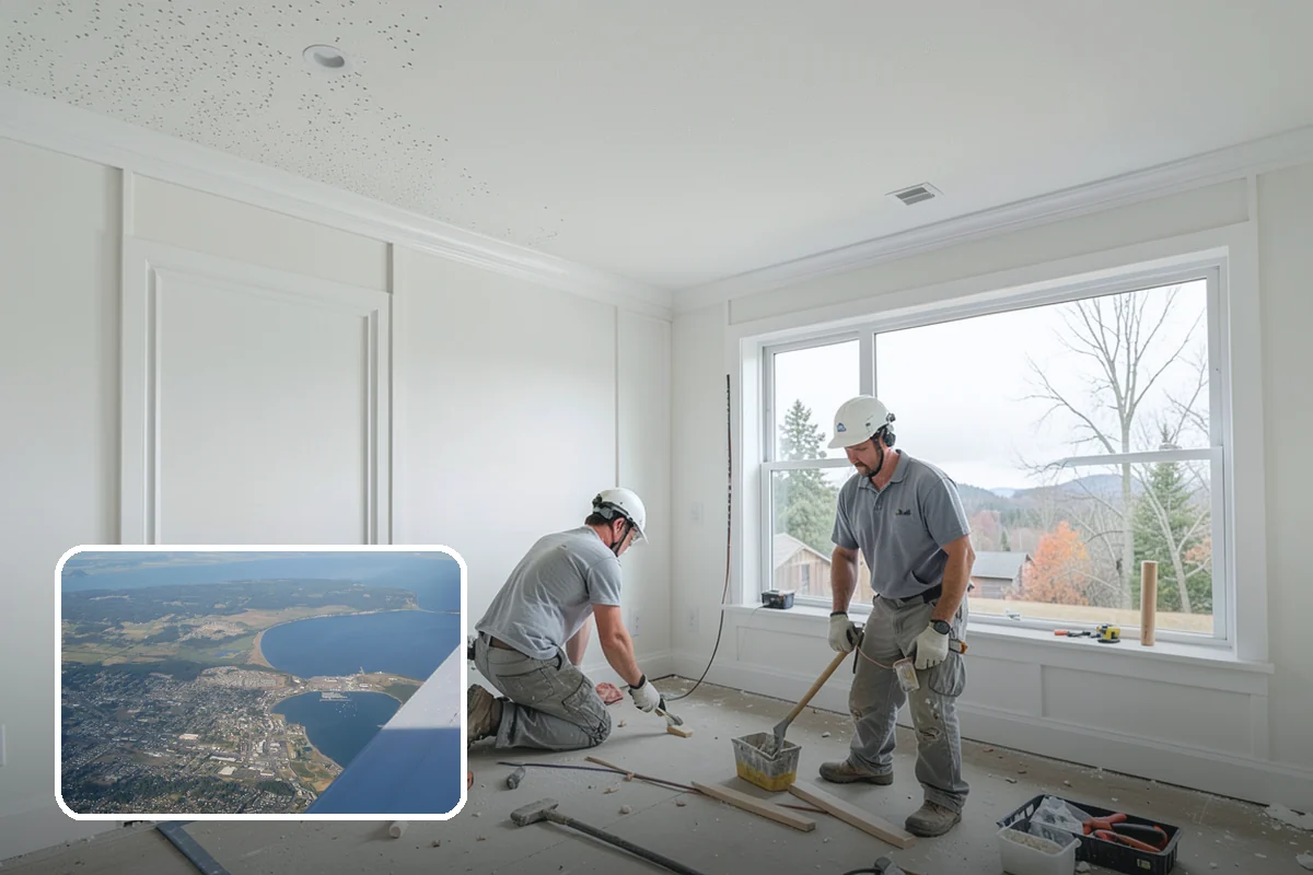 Ceiling Fan Installation in Oak Harbor, Island County, WA - Fan-rated box safely supports weight and motion