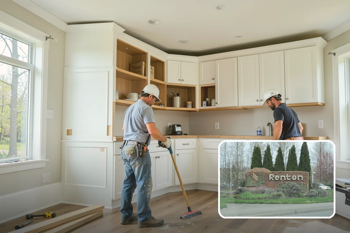 Ceiling Fan Installation in Renton, King County, WA - Fan-rated box safely supports weight and motion