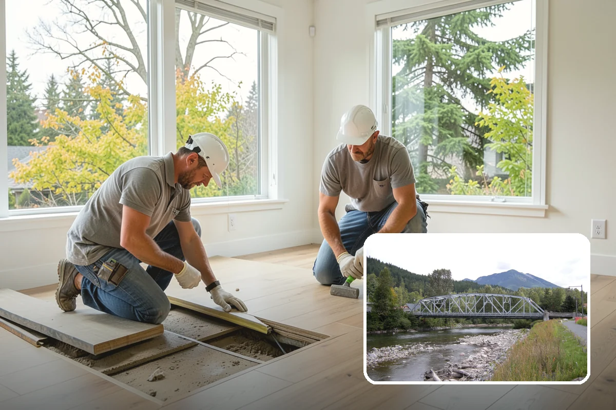 Ceiling Fan Installation in Skykomish, King County, WA - Fan-rated box safely supports weight and motion