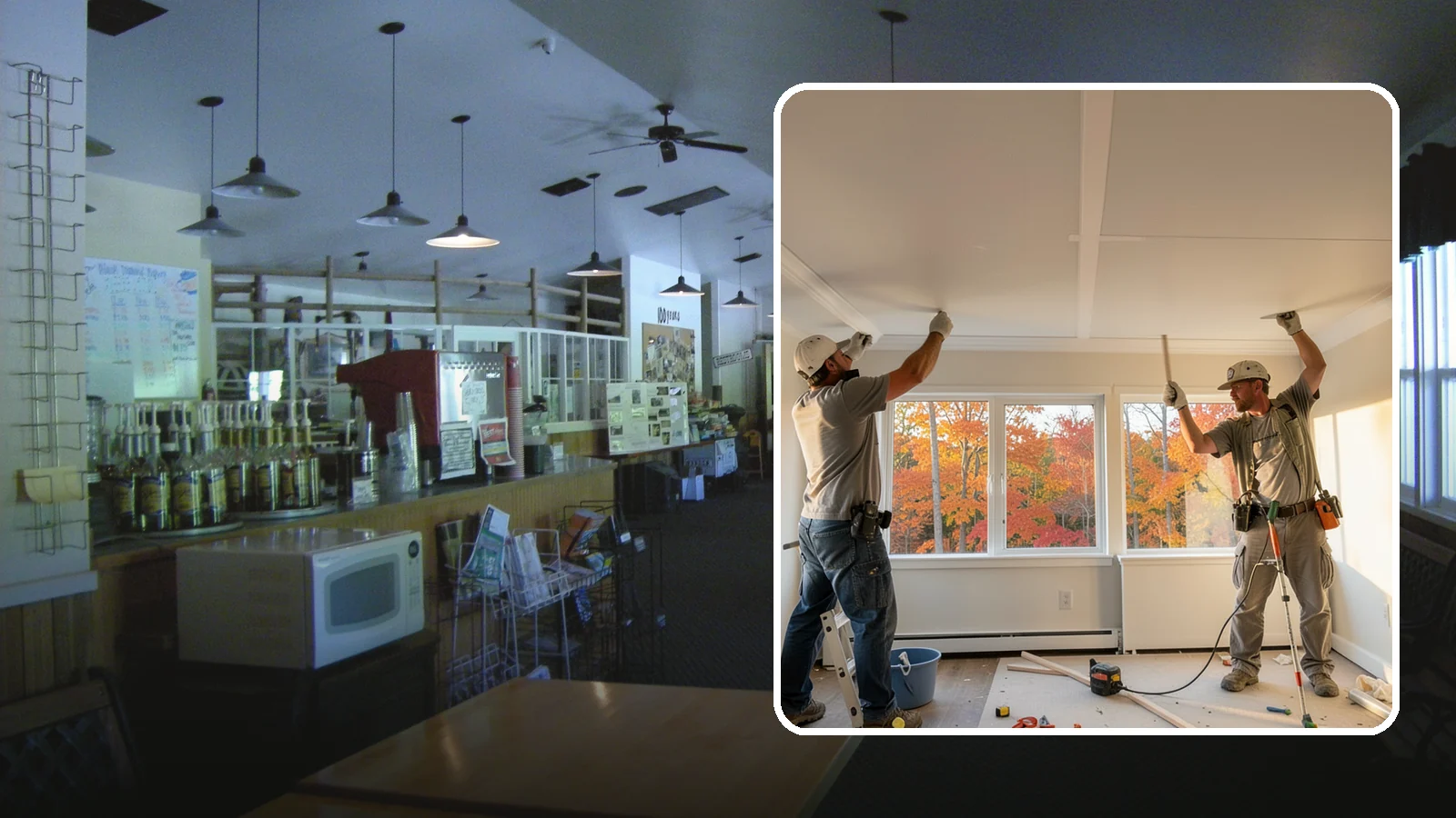 Ceiling Installation in Black Diamond, King County, WA - Installing new ceilings to refresh, level, or update the overhead surface of a room.
