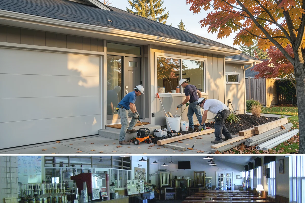 Ceiling Installation in Black Diamond, King County, WA - Ceiling work is indoor and year-round, with drier weeks helping joint compound and paint cure evenly.