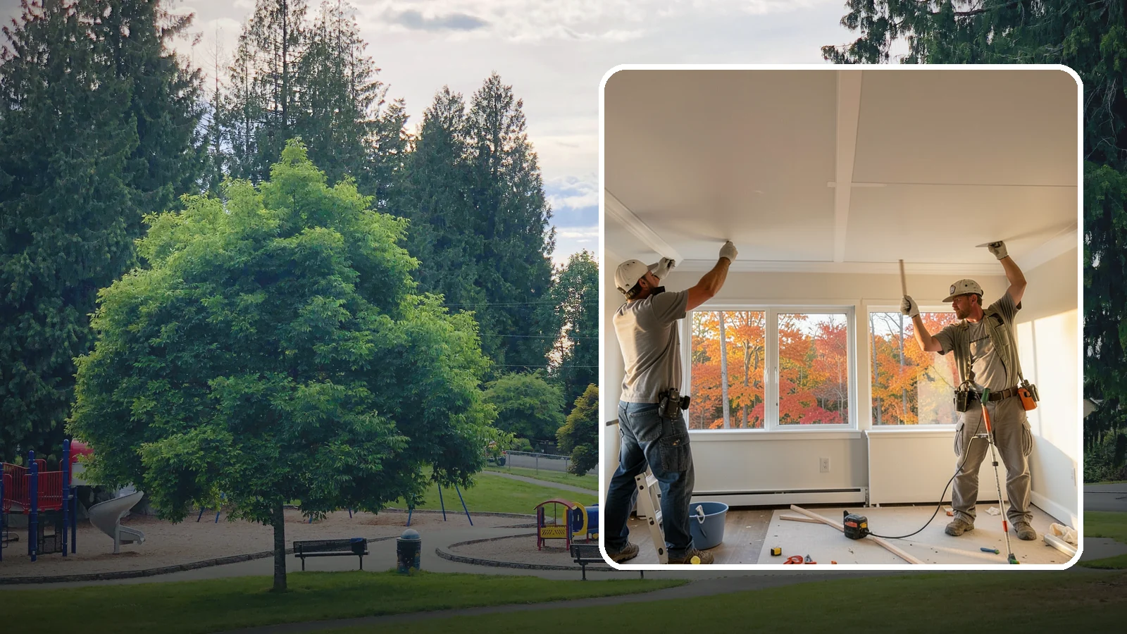 Ceiling Installation in Bonney Lake, Pierce County, WA - Installing new ceilings to refresh, level, or update the overhead surface of a room.