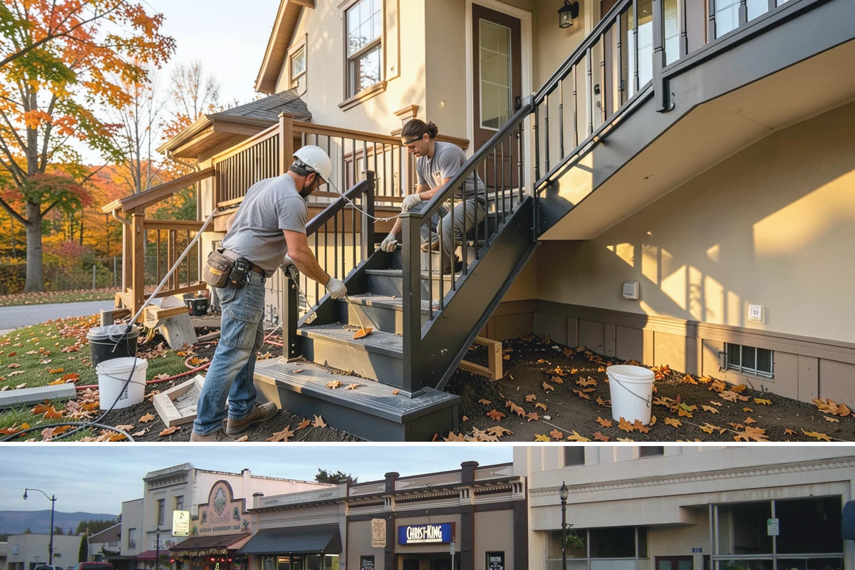 Ceiling Installation in Burlington, Skagit County, WA - Ceiling work is indoor and year-round, with drier weeks helping joint compound and paint cure evenly.