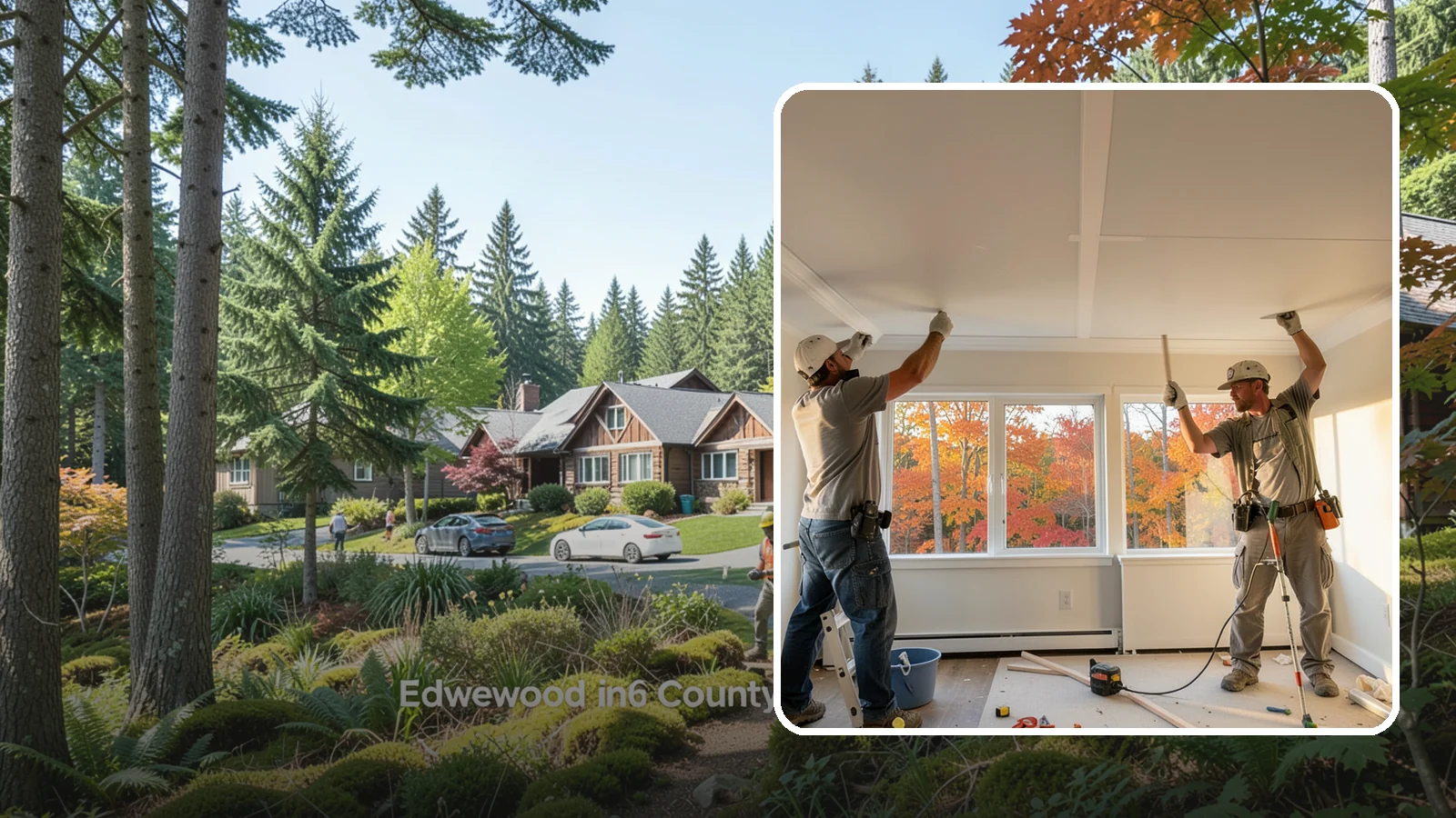 Ceiling Installation in Edgewood, Pierce County, WA - Installing new ceilings to refresh, level, or update the overhead surface of a room.