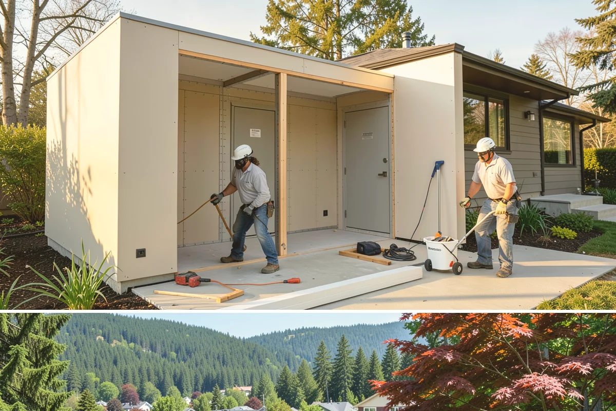 Ceiling Installation in Index, Snohomish County, WA - Ceiling work is indoor and year-round, with drier weeks helping joint compound and paint cure evenly.