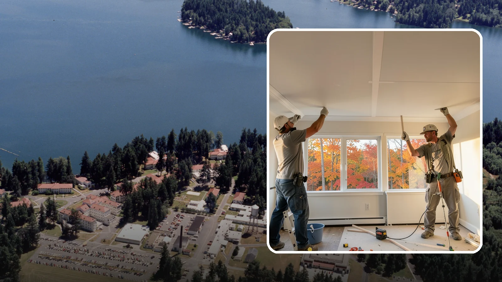 Ceiling Installation in Lakewood, Pierce County, WA - Installing new ceilings to refresh, level, or update the overhead surface of a room.
