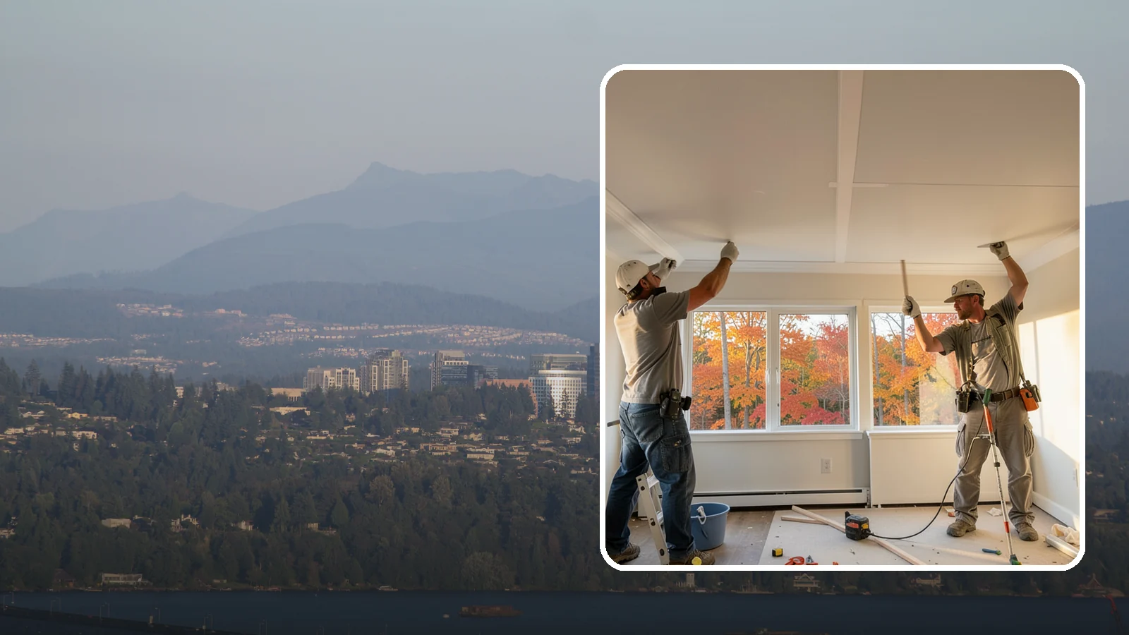 Ceiling Installation in Medina, King County, WA - Installing new ceilings to refresh, level, or update the overhead surface of a room.