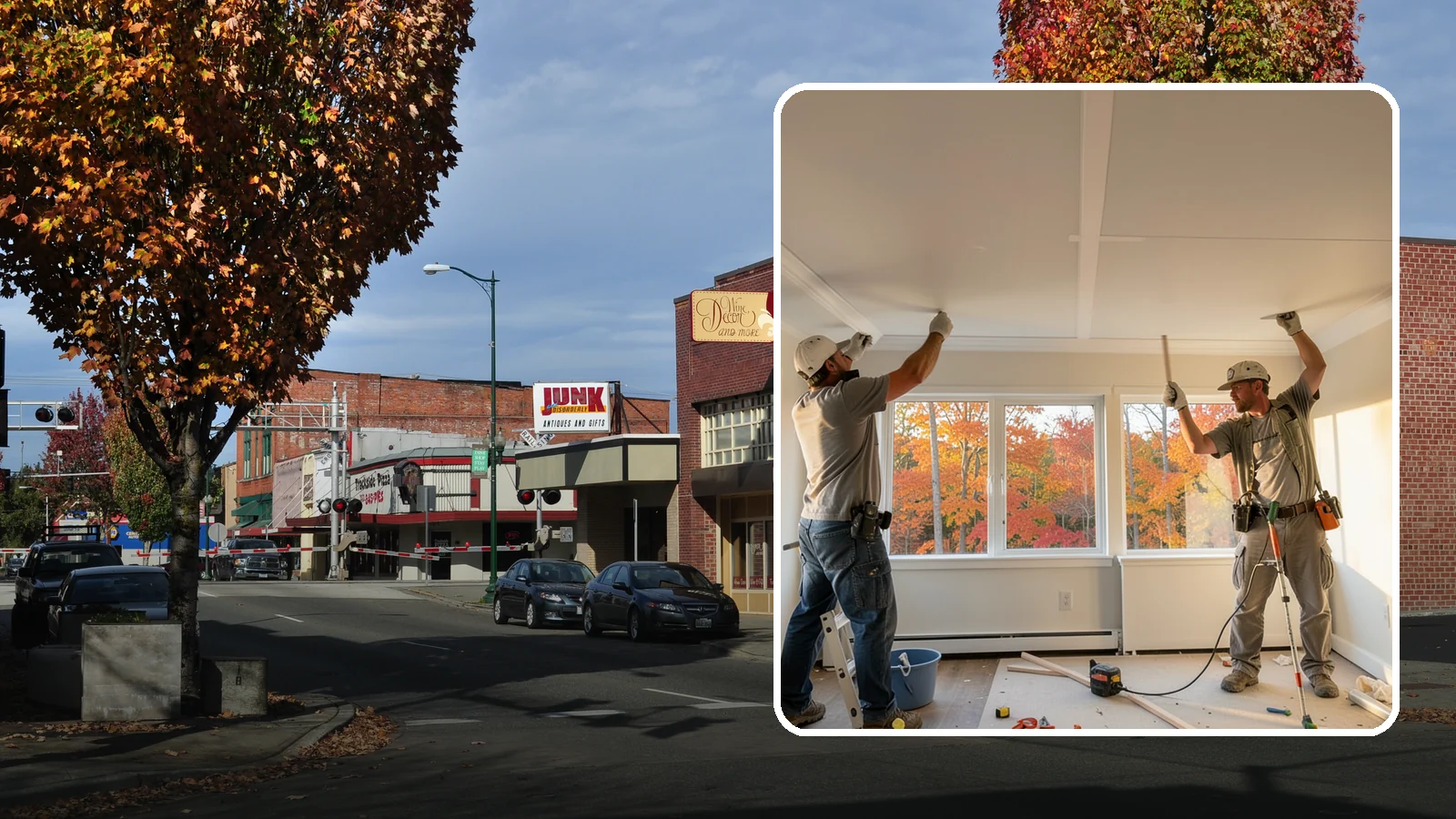 Ceiling Installation in Puyallup, Pierce County, WA - Installing new ceilings to refresh, level, or update the overhead surface of a room.