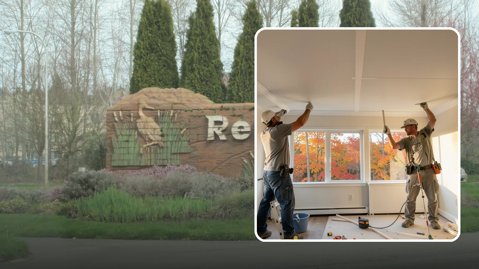 Ceiling Installation in Renton, King County, WA - Installing new ceilings to refresh, level, or update the overhead surface of a room.