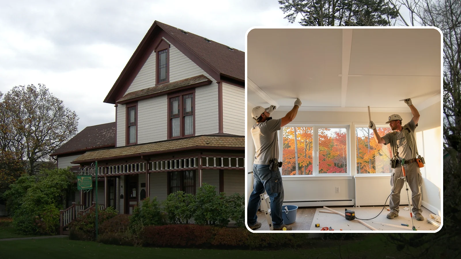 Ceiling Installation in Sumner, Pierce County, WA - Installing new ceilings to refresh, level, or update the overhead surface of a room.