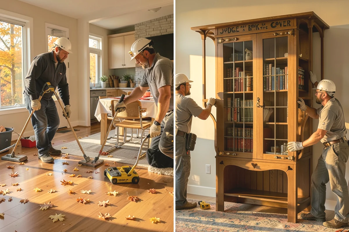 Ceiling Painting in Anacortes, Skagit County, WA - Cover floors and furniture and mask wall lines