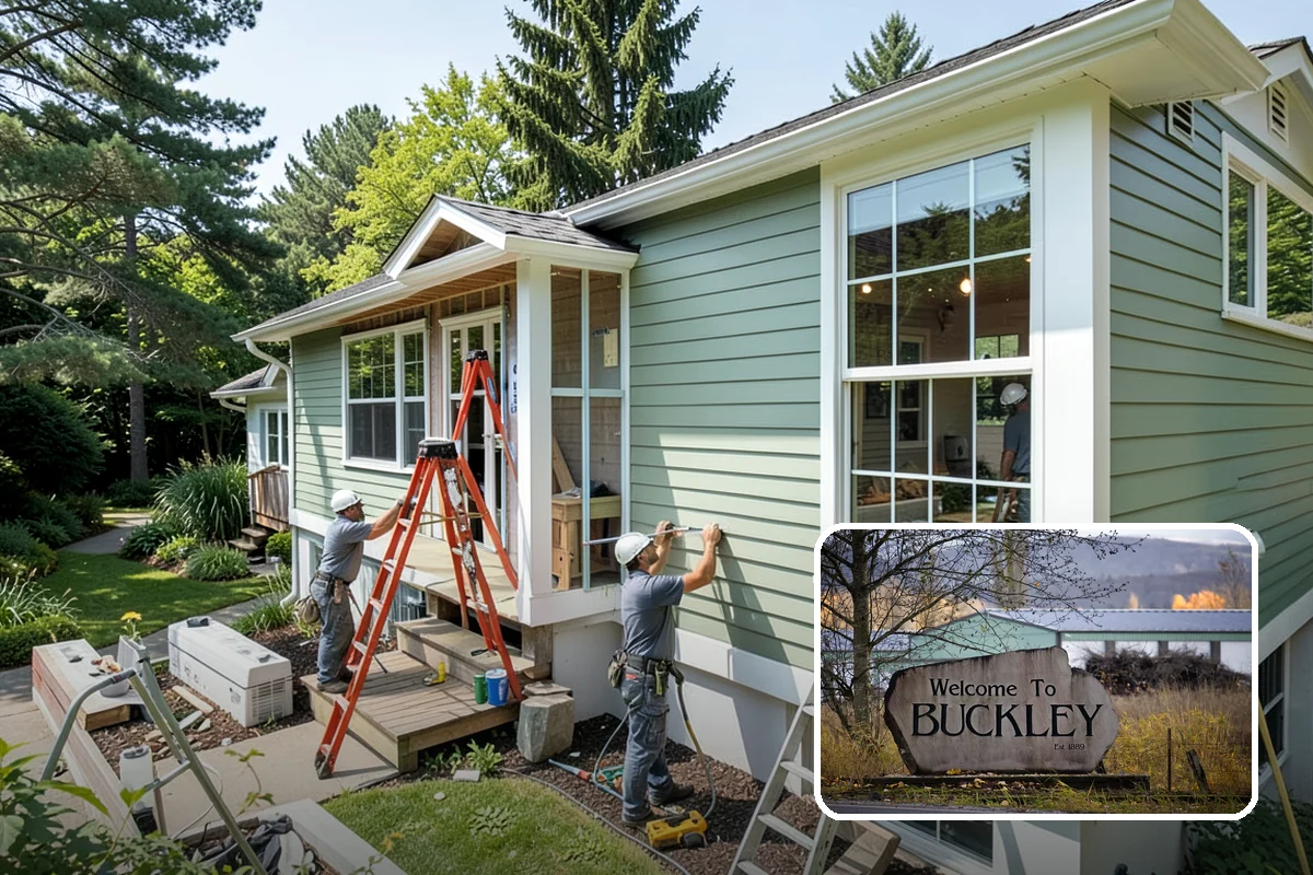 Ceiling Painting in Buckley, Pierce County, WA - Stain-blocking primer that seals water marks and smoke