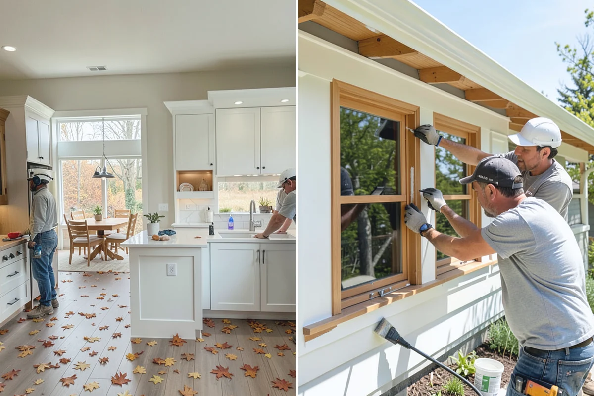 Ceiling Painting in Buckley, Pierce County, WA - Cover floors and furniture and mask wall lines