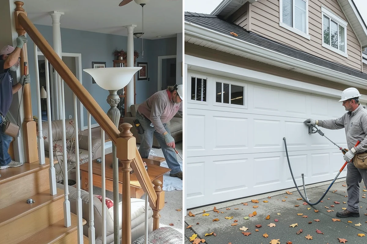 Ceiling Painting in Darrington, Snohomish County, WA - Cover floors and furniture and mask wall lines
