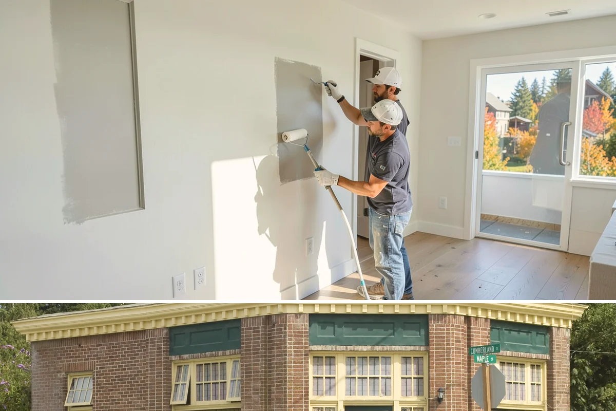 Ceiling Painting in Hamilton, Skagit County, WA - Ceiling work fits any time of year and is a great cool-season project while exterior painting waits for drier weather.