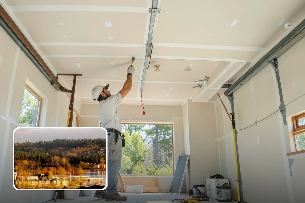 Ceiling Painting in Kenmore, King County, WA - Stain-blocking primer that seals water marks and smoke
