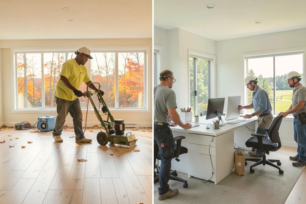 Ceiling Painting in Kirkland, King County, WA - Cover floors and furniture and mask wall lines