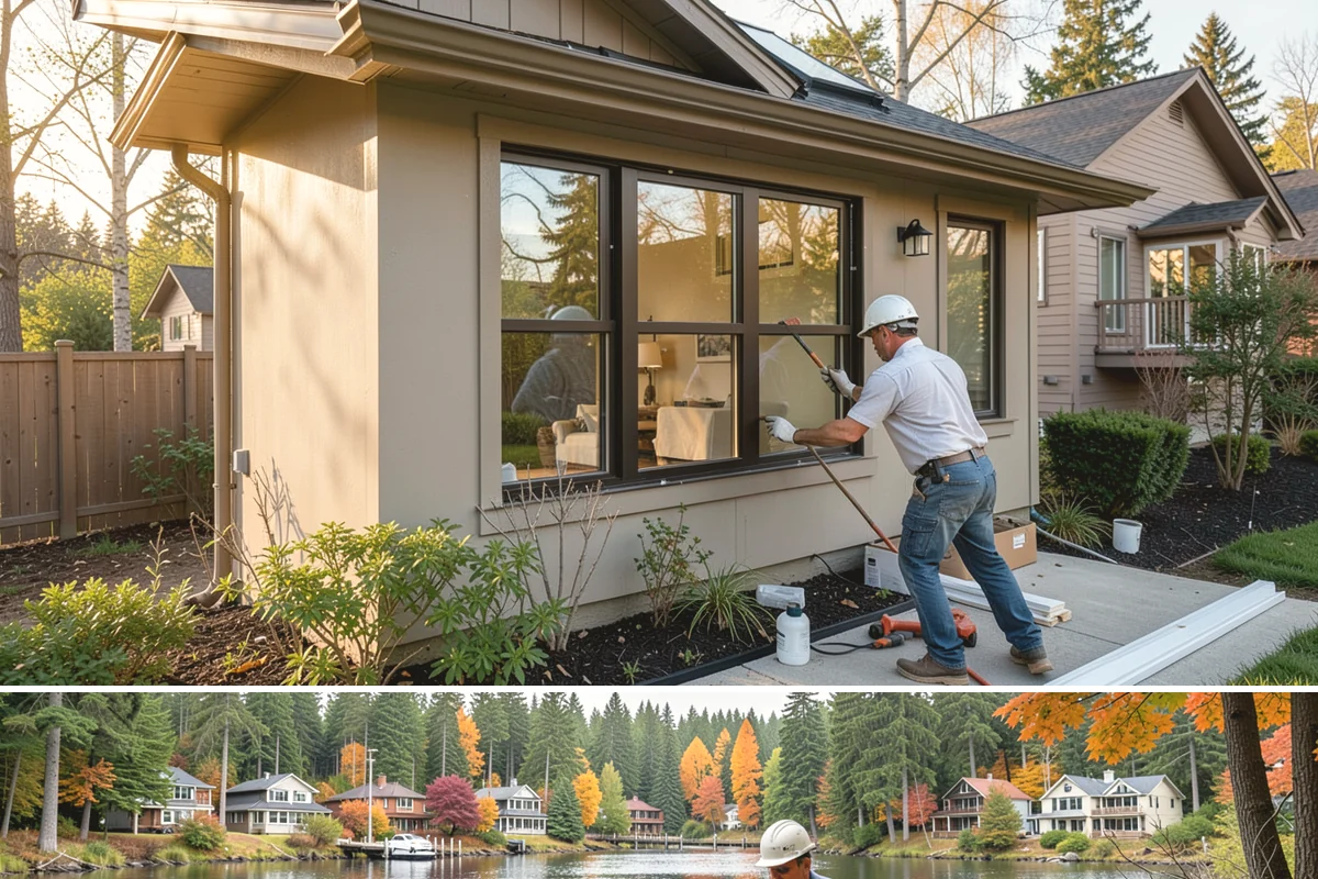 Ceiling Painting in La Conner, Skagit County, WA - Ceiling work fits any time of year and is a great cool-season project while exterior painting waits for drier weather.