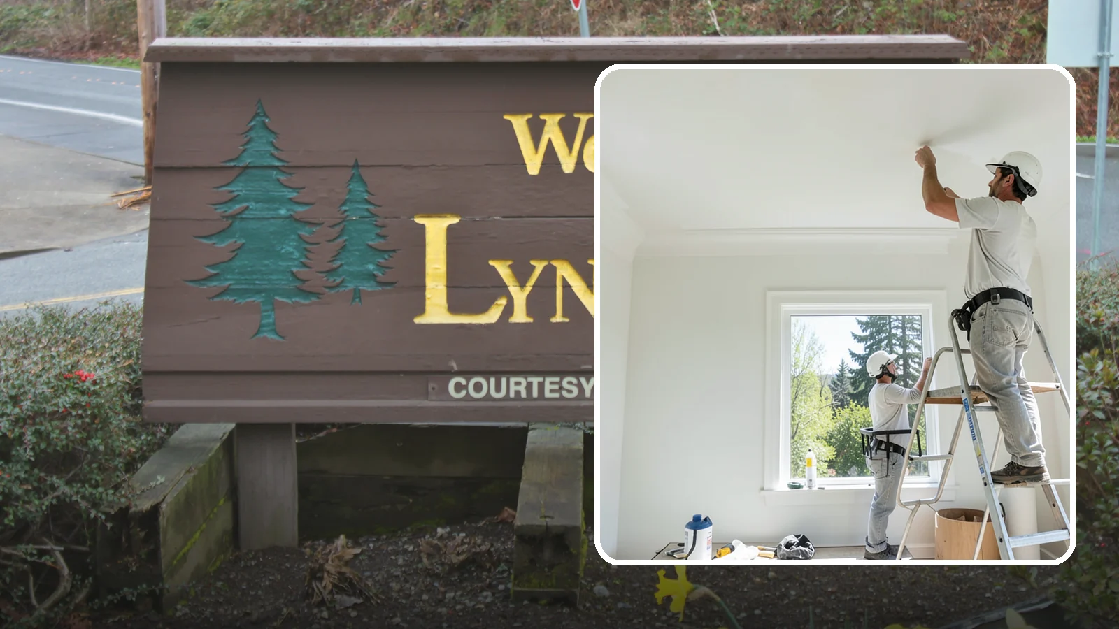 Ceiling Painting in Lynnwood, Snohomish County, WA - Ceiling painting brightens rooms and covers stains, patches, and years of accumulated dust.