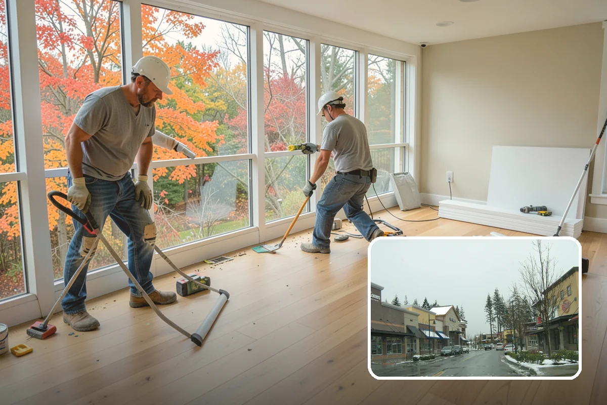 Ceiling Painting in Mill Creek, Snohomish County, WA - Stain-blocking primer that seals water marks and smoke