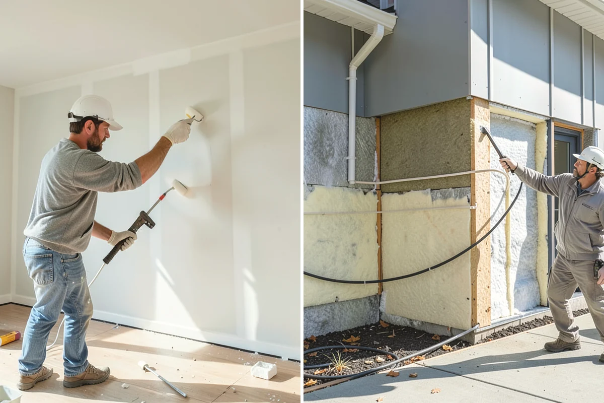 Ceiling Painting in Monroe, Snohomish County, WA - Cover floors and furniture and mask wall lines